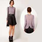 Blusa chiffon