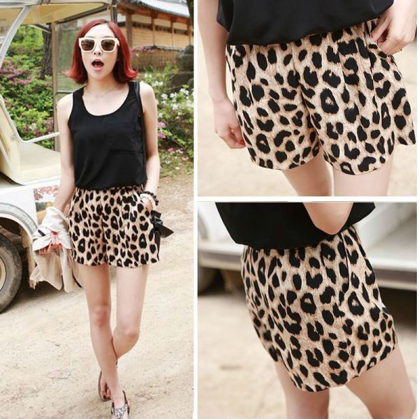 Short Clássico Leopard