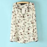 Blusa animal