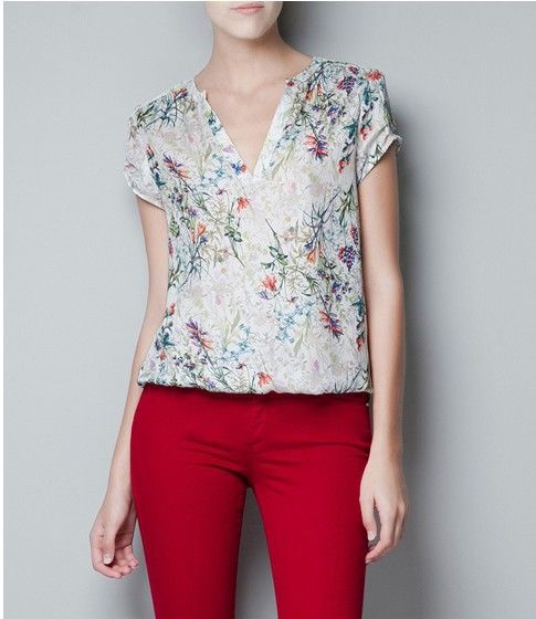 Blusa flower