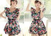 Vestido vintage floral