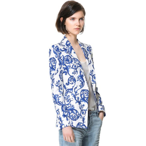 Blazer porcelana